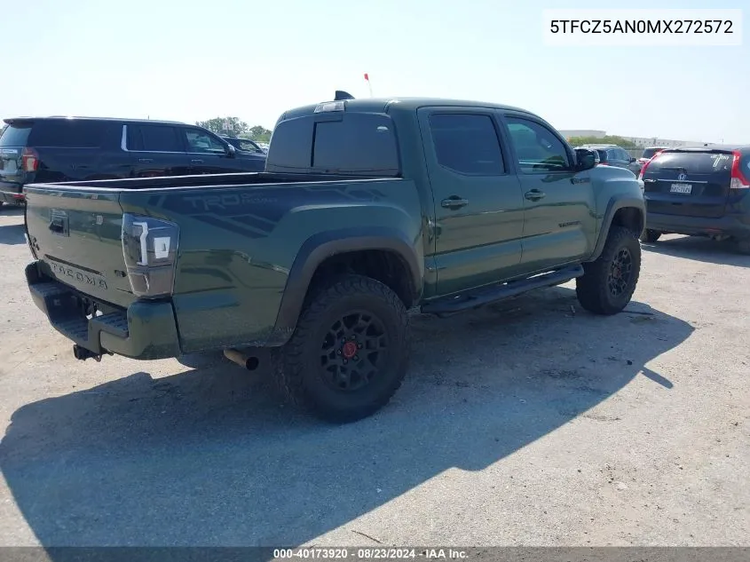 5TFCZ5AN0MX272572 2021 Toyota Tacoma Trd Off-Road