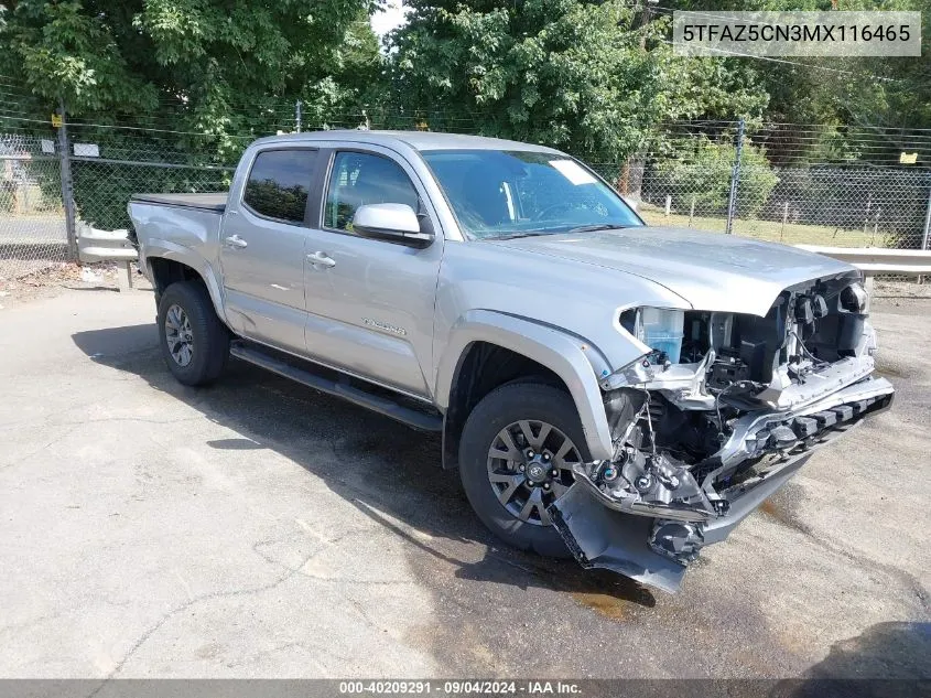 5TFAZ5CN3MX116465 2021 Toyota Tacoma Sr5 V6