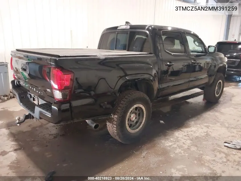 3TMCZ5AN2MM391259 2021 Toyota Tacoma Sr V6