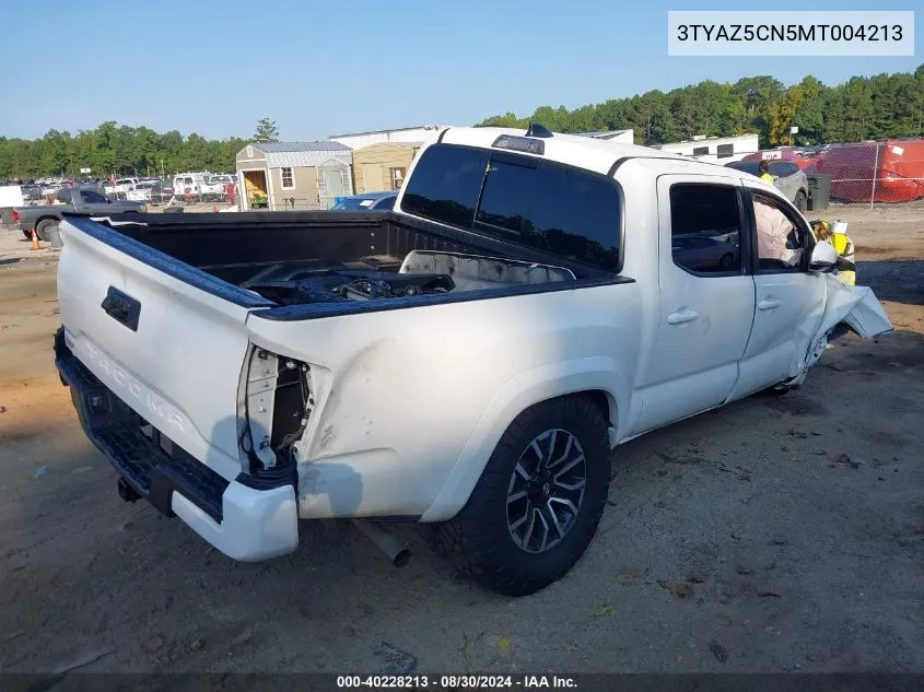 3TYAZ5CN5MT004213 2021 Toyota Tacoma Trd Sport