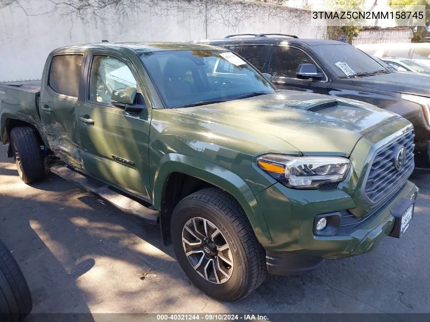 3TMAZ5CN2MM158745 2021 Toyota Tacoma Trd Sport