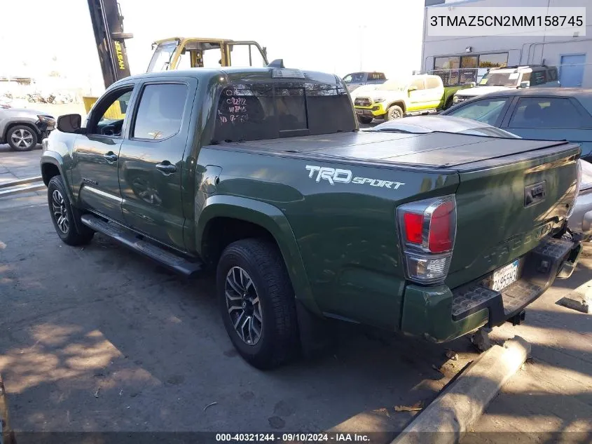 3TMAZ5CN2MM158745 2021 Toyota Tacoma Trd Sport