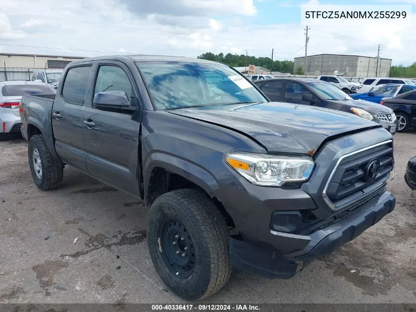 5TFCZ5AN0MX255299 2021 Toyota Tacoma Sr V6