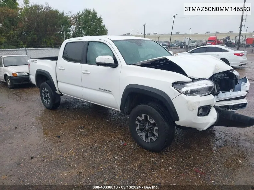 3TMAZ5CN0MM146593 2021 Toyota Tacoma Trd Off-Road