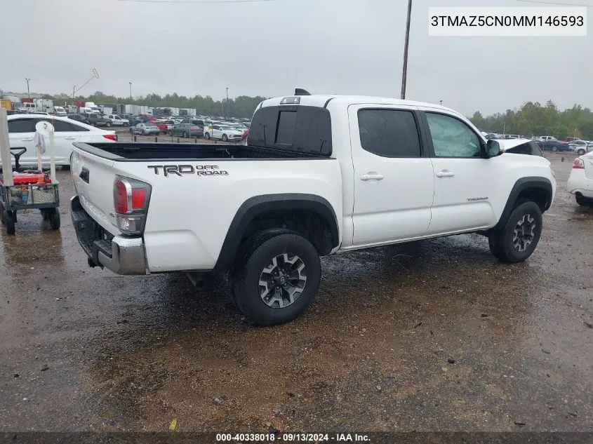 3TMAZ5CN0MM146593 2021 Toyota Tacoma Trd Off-Road