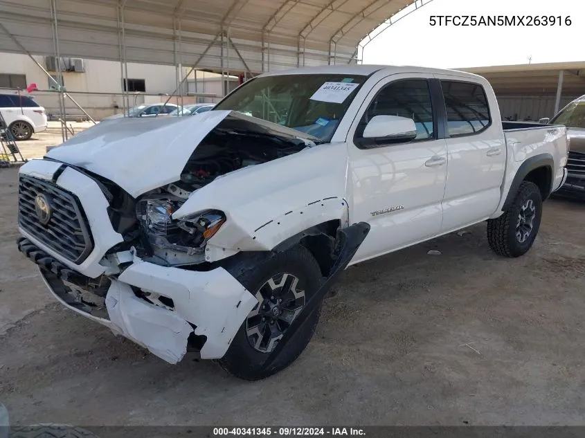 5TFCZ5AN5MX263916 2021 Toyota Tacoma Trd Off-Road