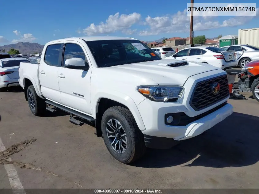 3TMAZ5CNXMM154748 2021 Toyota Tacoma Trd Sport