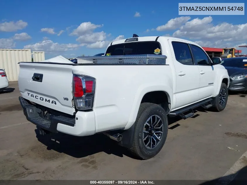 3TMAZ5CNXMM154748 2021 Toyota Tacoma Trd Sport