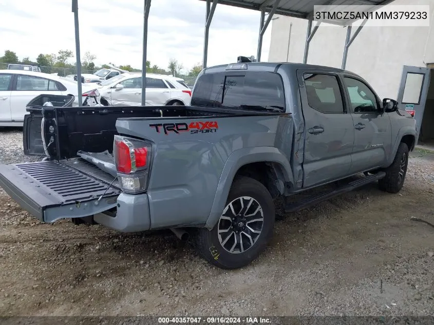 3TMCZ5AN1MM379233 2021 Toyota Tacoma Trd Sport