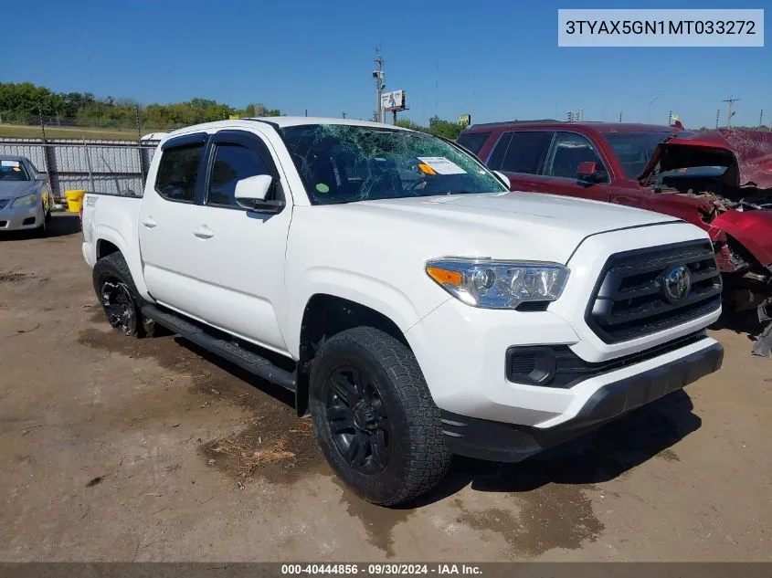 3TYAX5GN1MT033272 2021 Toyota Tacoma Sr