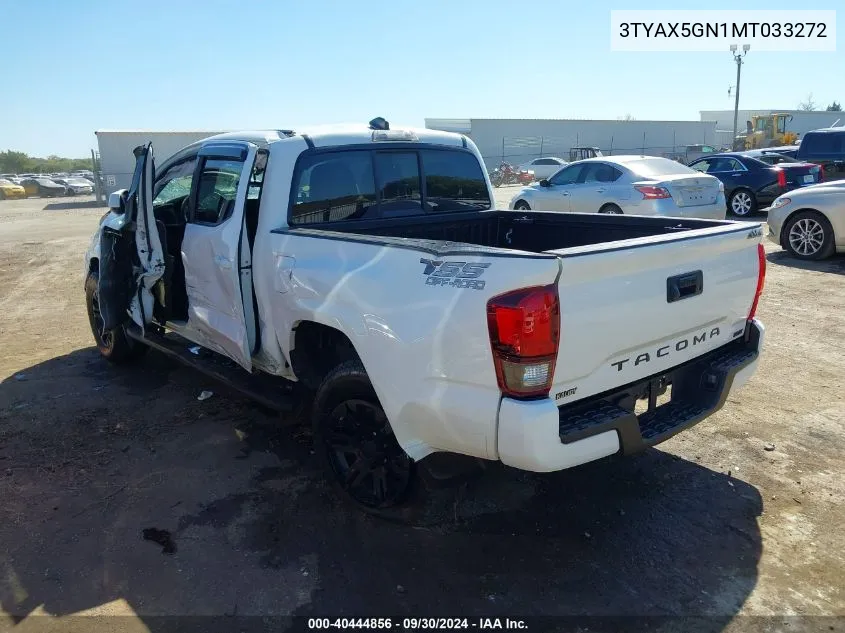 3TYAX5GN1MT033272 2021 Toyota Tacoma Sr