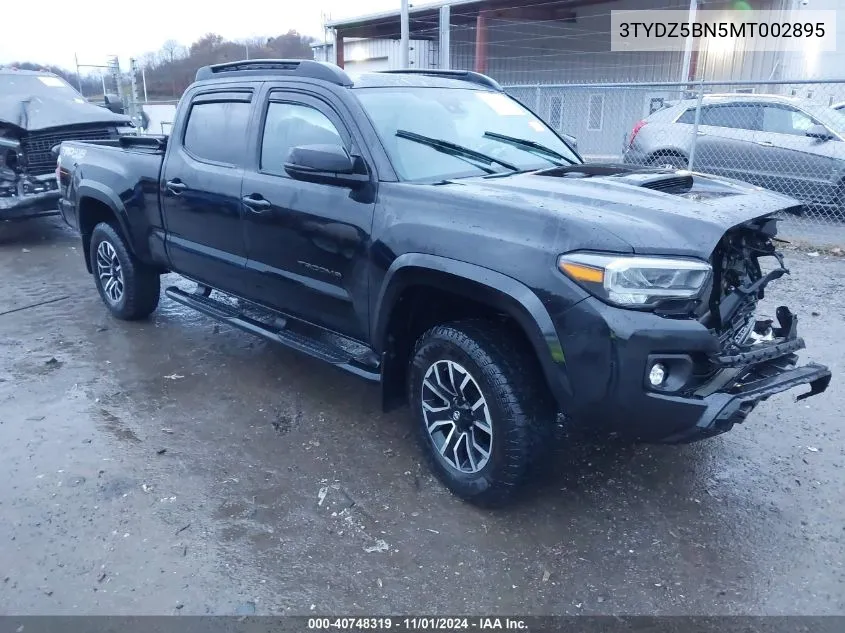 3TYDZ5BN5MT002895 2021 Toyota Tacoma Trd Sport