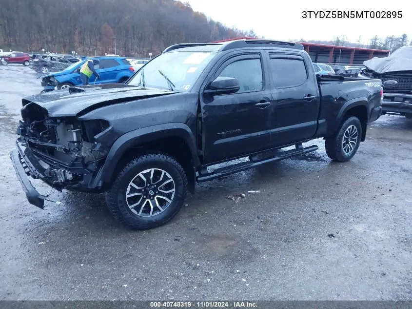 3TYDZ5BN5MT002895 2021 Toyota Tacoma Trd Sport