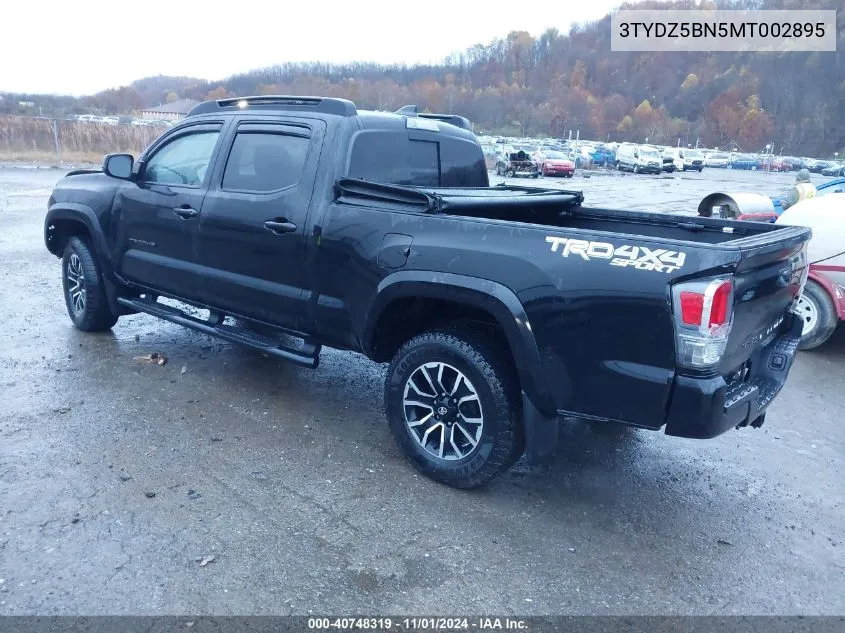 3TYDZ5BN5MT002895 2021 Toyota Tacoma Trd Sport