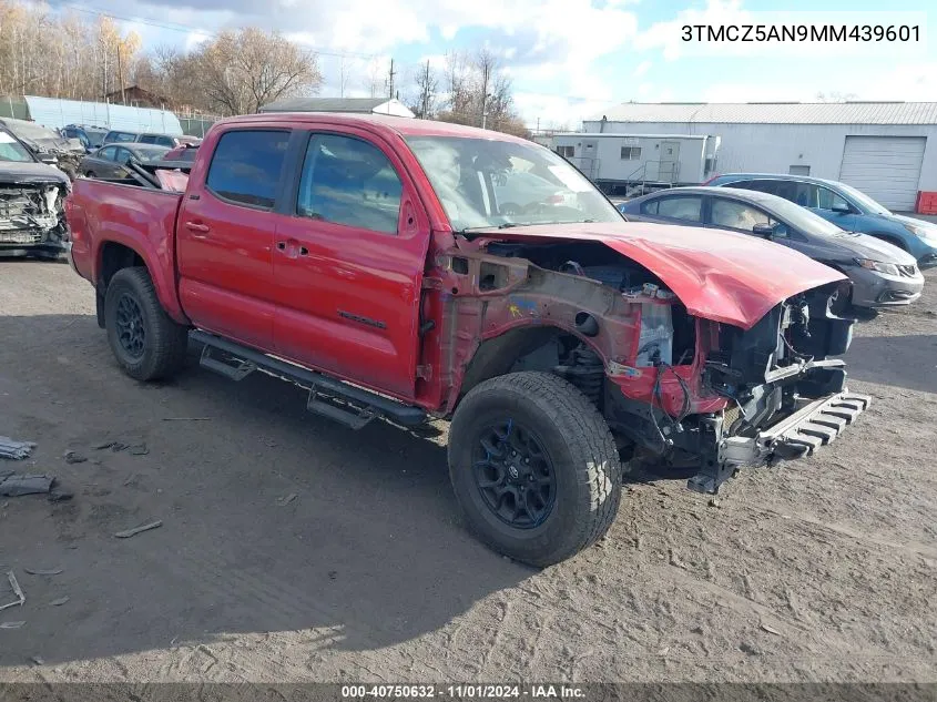 3TMCZ5AN9MM439601 2021 Toyota Tacoma Sr5 V6