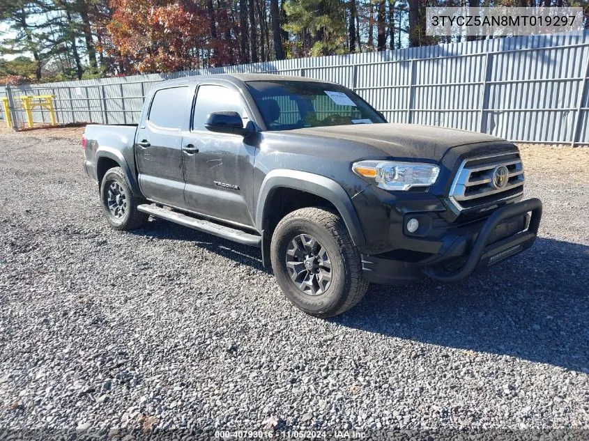 2021 Toyota Tacoma Sr5 V6 VIN: 3TYCZ5AN8MT019297 Lot: 40793016