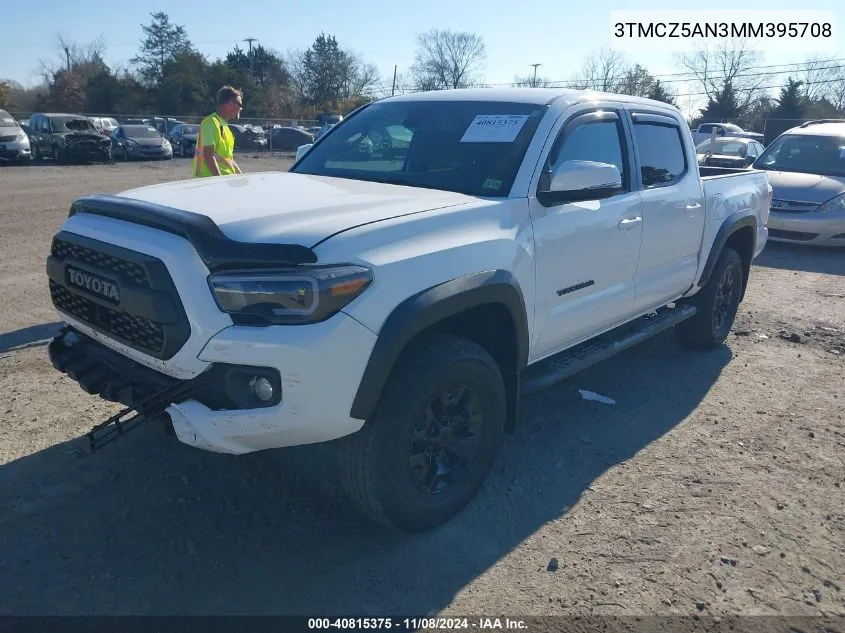 3TMCZ5AN3MM395708 2021 Toyota Tacoma Trd Off-Road