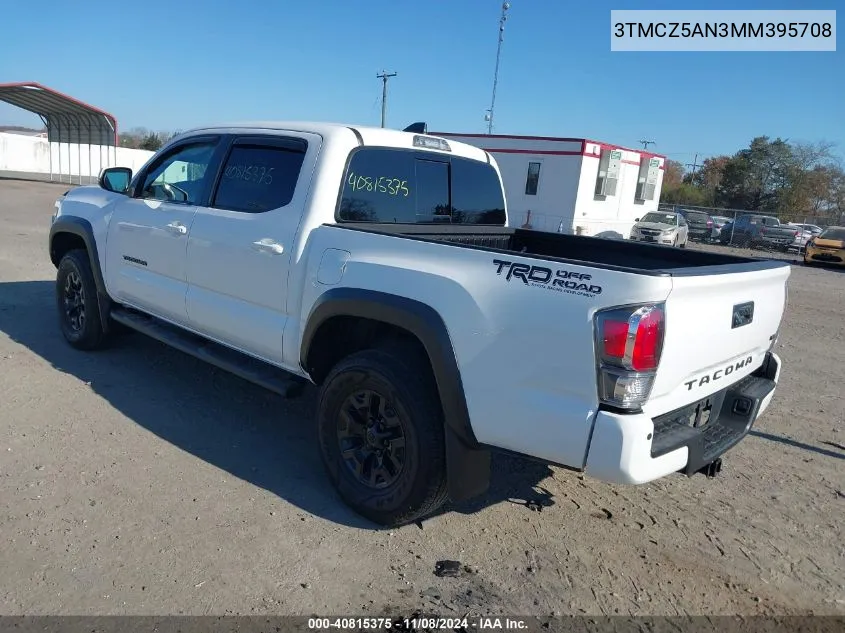 3TMCZ5AN3MM395708 2021 Toyota Tacoma Trd Off-Road