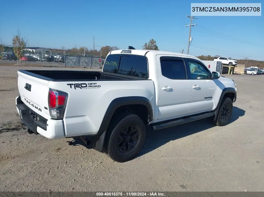 3TMCZ5AN3MM395708 2021 Toyota Tacoma Trd Off-Road