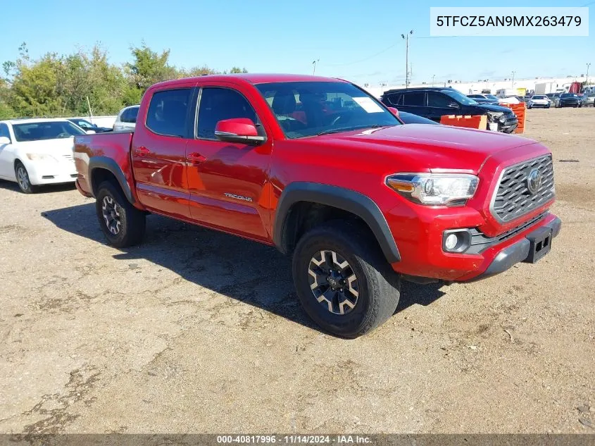 2021 Toyota Tacoma Trd Off-Road VIN: 5TFCZ5AN9MX263479 Lot: 40817996