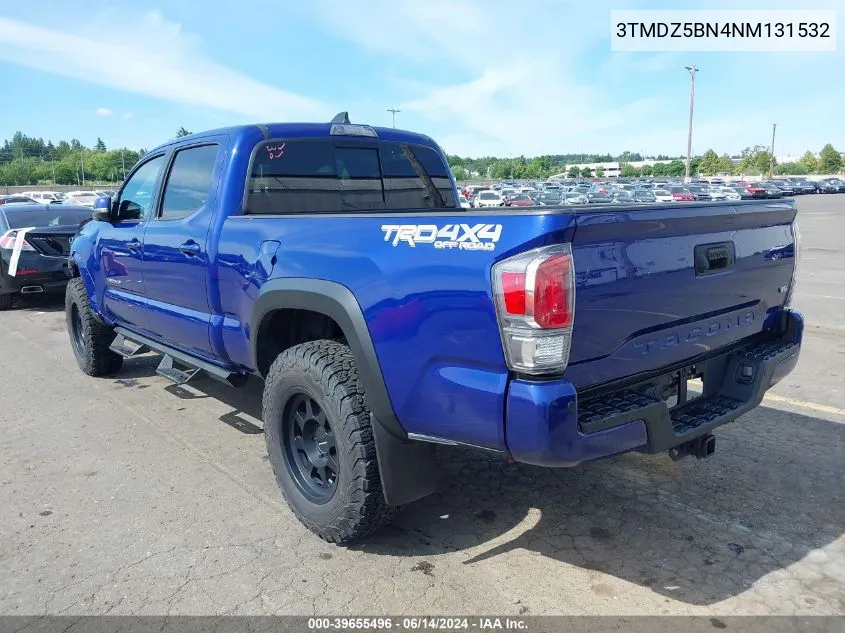 2022 Toyota Tacoma Trd Off Road VIN: 3TMDZ5BN4NM131532 Lot: 39655496