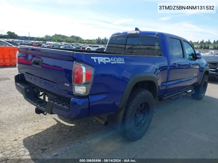 2022 Toyota Tacoma Trd Off Road VIN: 3TMDZ5BN4NM131532 Lot: 39655496