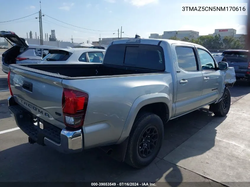 3TMAZ5CN5NM170616 2022 Toyota Tacoma Sr5 V6