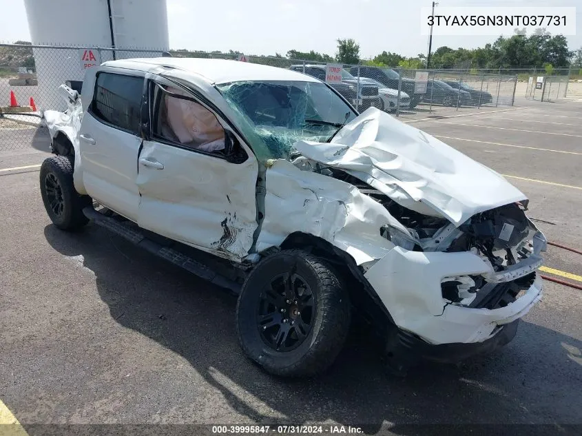 3TYAX5GN3NT037731 2022 Toyota Tacoma Sr