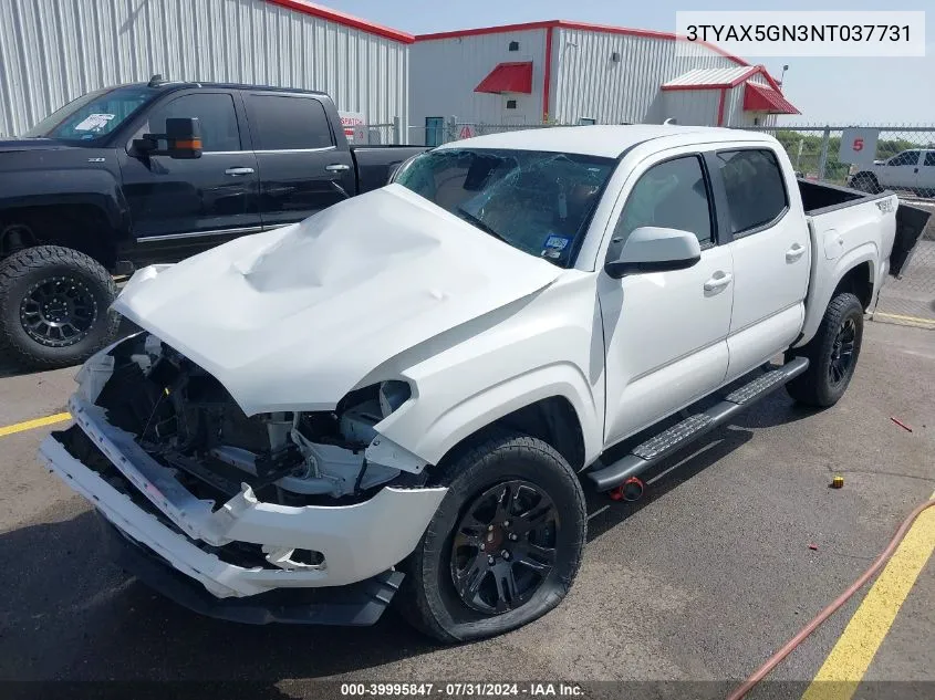 3TYAX5GN3NT037731 2022 Toyota Tacoma Sr