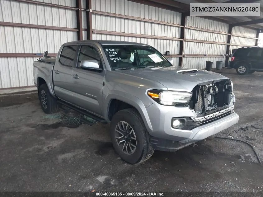 3TMCZ5ANXNM520480 2022 Toyota Tacoma Trd Sport