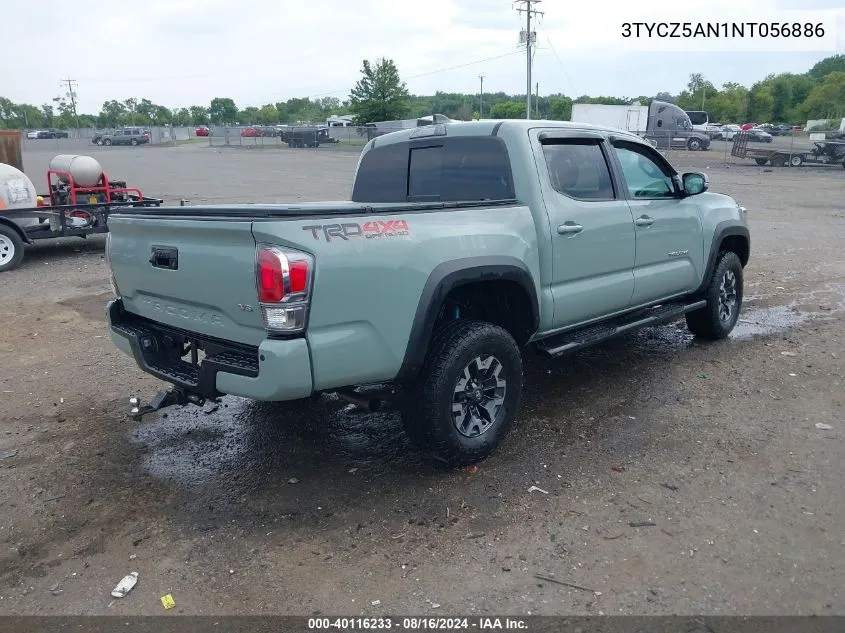 3TYCZ5AN1NT056886 2022 Toyota Tacoma Trd Off Road