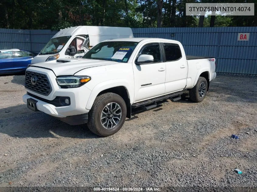 3TYDZ5BN1NT014074 2022 Toyota Tacoma Trd Sport