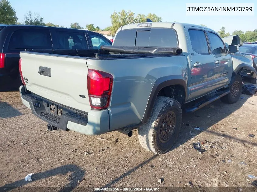 2022 Toyota Tacoma Sr5 V6 VIN: 3TMCZ5AN4NM473799 Lot: 40232056