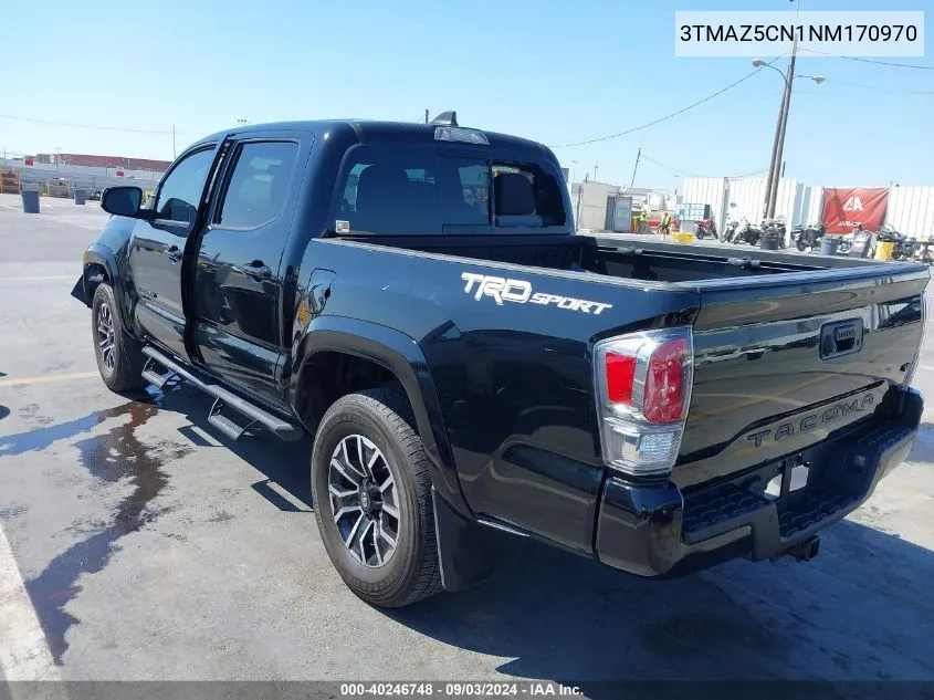 3TMAZ5CN1NM170970 2022 Toyota Tacoma Trd Sport