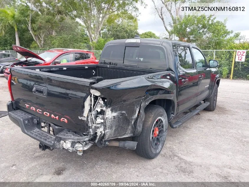 2022 Toyota Tacoma Sr5 V6 VIN: 3TMAZ5CNXNM160812 Lot: 40265709