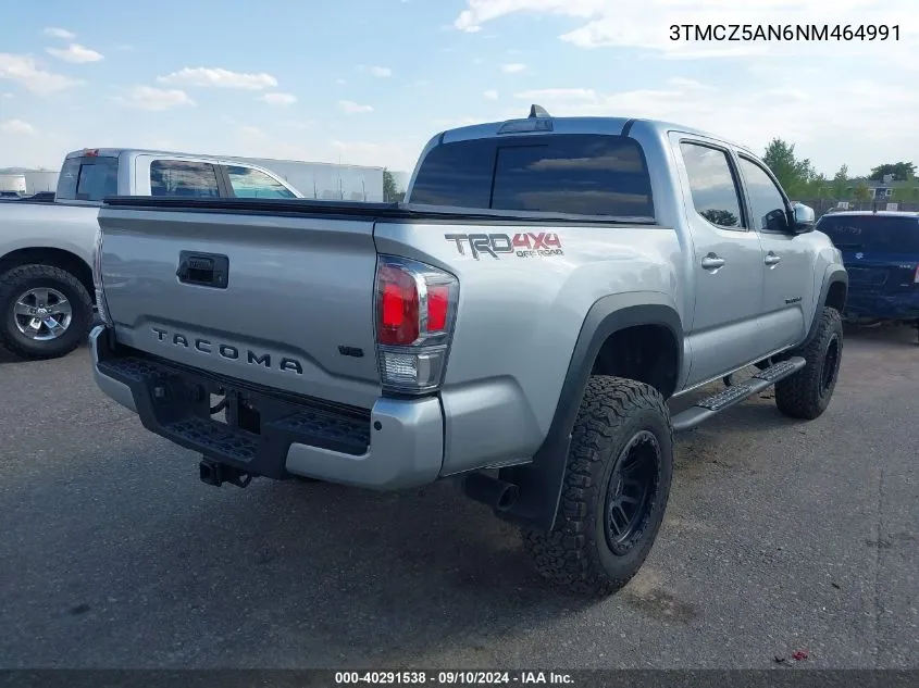 3TMCZ5AN6NM464991 2022 Toyota Tacoma Trd Off Road