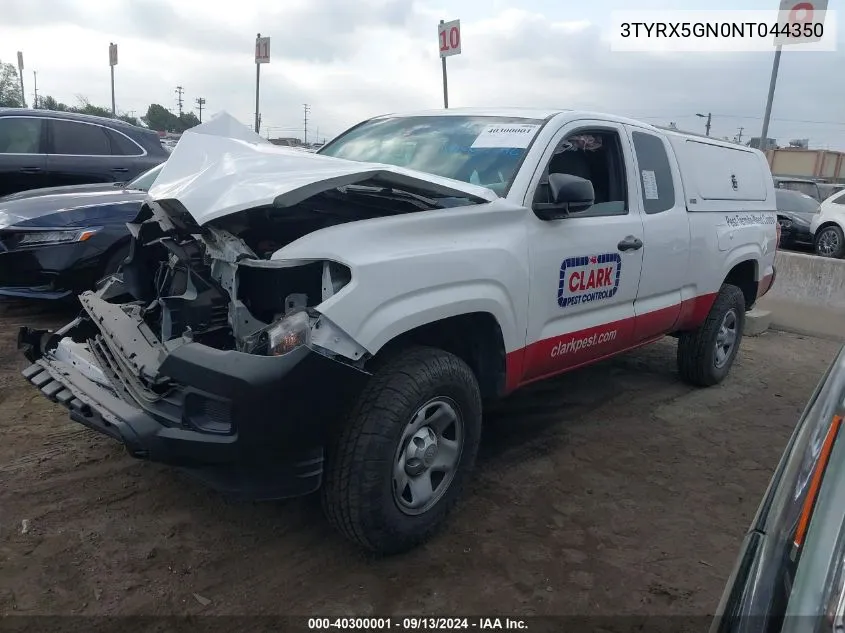 3TYRX5GN0NT044350 2022 Toyota Tacoma Sr