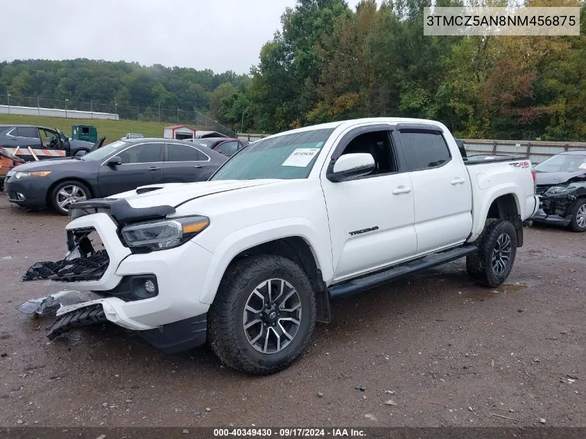 2022 Toyota Tacoma Trd Sport VIN: 3TMCZ5AN8NM456875 Lot: 40349430