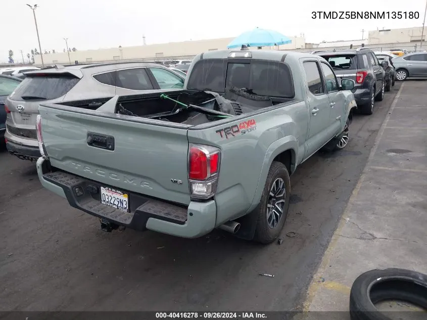 3TMDZ5BN8NM135180 2022 Toyota Tacoma Trd Sport