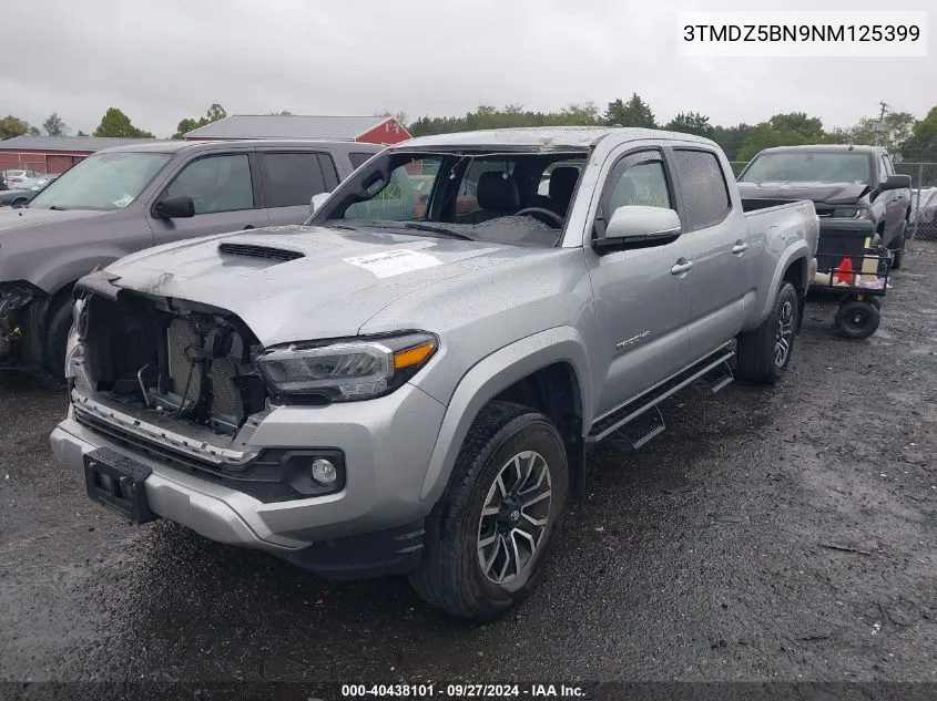 3TMDZ5BN9NM125399 2022 Toyota Tacoma Trd Sport