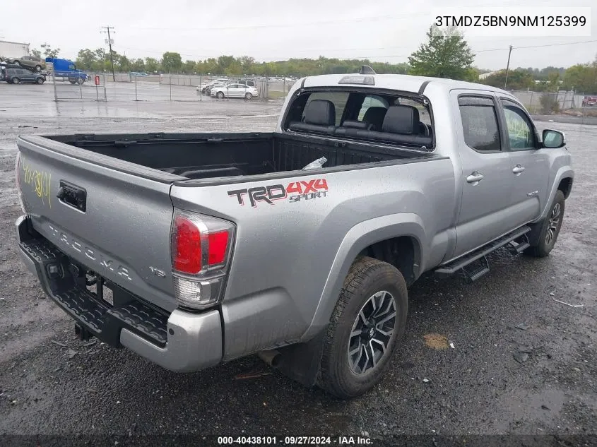 3TMDZ5BN9NM125399 2022 Toyota Tacoma Trd Sport