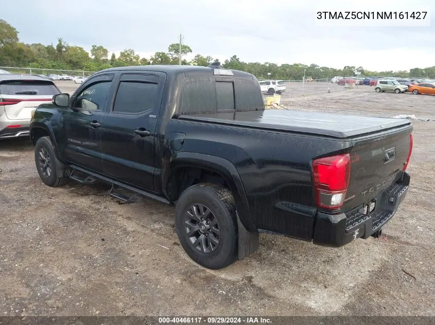 2022 Toyota Tacoma Sr5 V6 VIN: 3TMAZ5CN1NM161427 Lot: 40466117