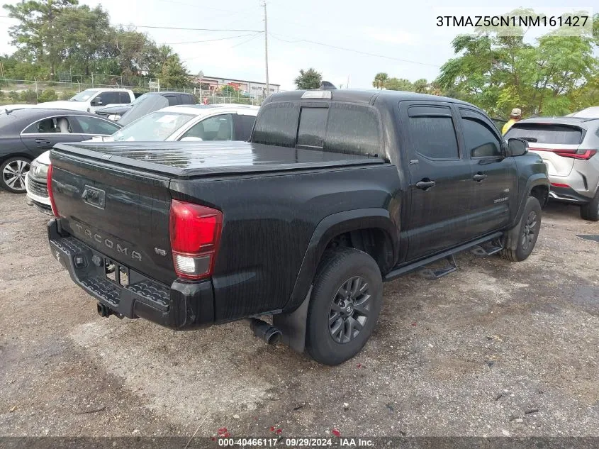 2022 Toyota Tacoma Sr5 V6 VIN: 3TMAZ5CN1NM161427 Lot: 40466117