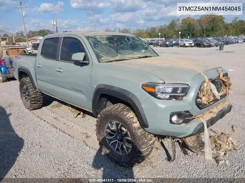 2022 Toyota Tacoma Trd Off Road VIN: 3TMCZ5AN1NM454045 Lot: 40541311