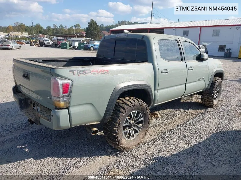 2022 Toyota Tacoma Trd Off Road VIN: 3TMCZ5AN1NM454045 Lot: 40541311