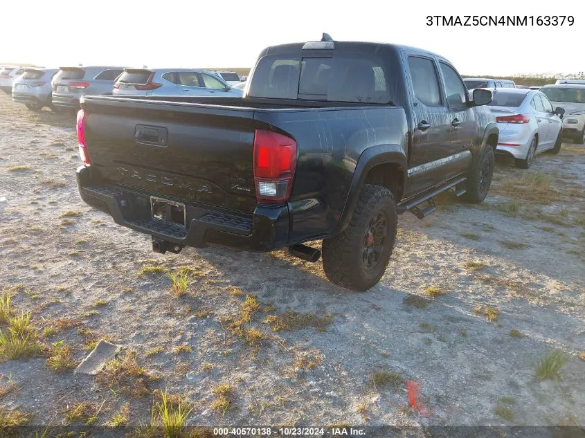 2022 Toyota Tacoma Sr5 V6 VIN: 3TMAZ5CN4NM163379 Lot: 40570138