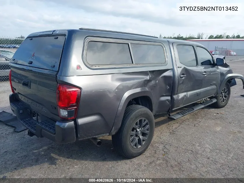 3TYDZ5BN2NT013452 2022 Toyota Tacoma Sr5 V6