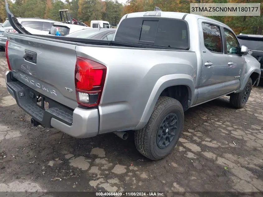 3TMAZ5CN0NM180177 2022 Toyota Tacoma Sr5 V6