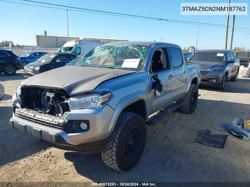 3TMAZ5CN2NM187762 2022 Toyota Tacoma Double Cab/Sr5/Trd Sport/