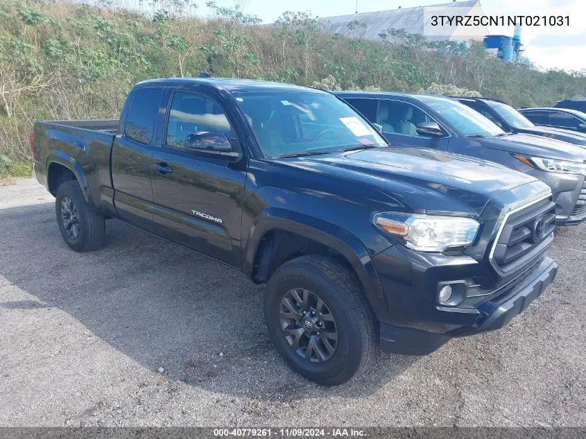 2022 Toyota Tacoma Sr5/Sr5 V6 VIN: 3TYRZ5CN1NT021031 Lot: 40779261